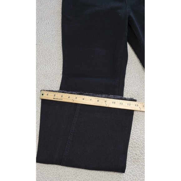 Curvy Girl By Ashley Stewart Women's Black Denim Flare Pants Size 1X*NEW! w/ Tag - Picture 14 of 16